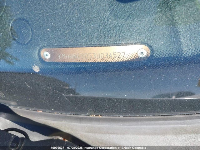 Продаж на аукціоні авто 2003 Hyundai Tiburon Se, vin: KMHHN65D53U034527, номер лоту: 40076537
