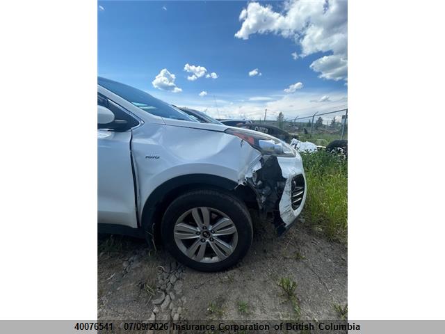 Продажа на аукционе авто 2019 Kia Sportage Lx, vin: KNDPMCAC8K7512046, номер лота: 40076541