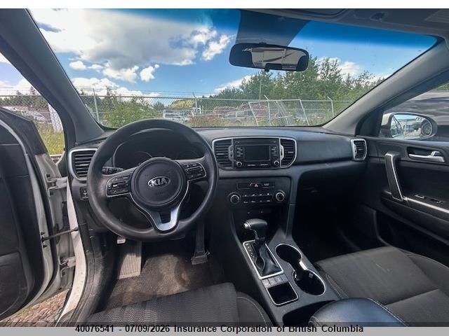 Продажа на аукционе авто 2019 Kia Sportage Lx, vin: KNDPMCAC8K7512046, номер лота: 40076541
