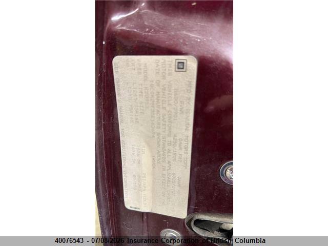 Aukcja sprzedaży 1995 Chevrolet Sierra, vin: 1GCGK29F3SE163694, numer aukcji: 40076543