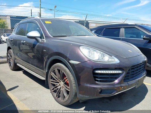 40076549 :رقم المزاد ، WP1AA2A27BLA06438 vin ، 2011 Porsche Cayenne مزاد بيع