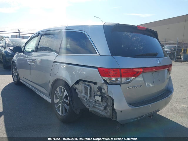 2014 Honda Odyssey Touring/touring Elite მანქანა იყიდება აუქციონზე, vin: 5FNRL5H93EB507563, აუქციონის ნომერი: 40076564