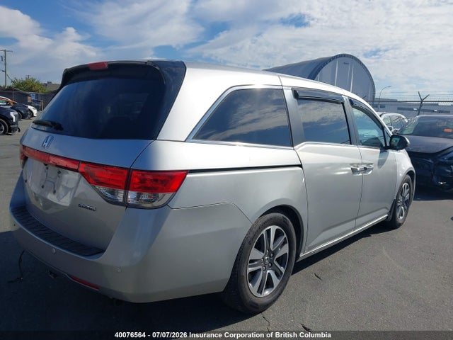 2014 Honda Odyssey Touring/touring Elite მანქანა იყიდება აუქციონზე, vin: 5FNRL5H93EB507563, აუქციონის ნომერი: 40076564
