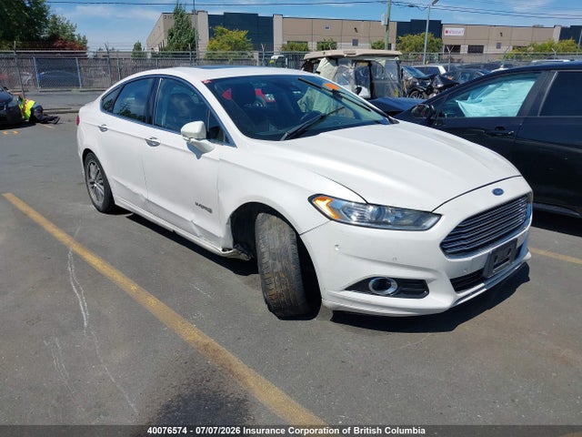 40076574 :رقم المزاد ، 3FA6P0RU7DR366710 vin ، 2013 Ford Fusion Titanium Hev مزاد بيع