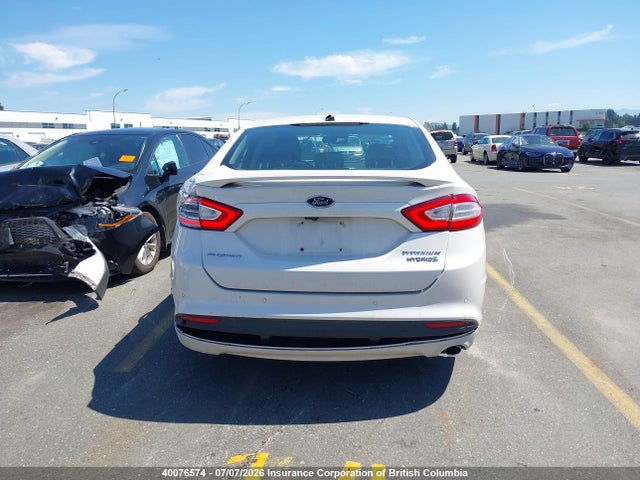 40076574 :رقم المزاد ، 3FA6P0RU7DR366710 vin ، 2013 Ford Fusion Titanium Hev مزاد بيع