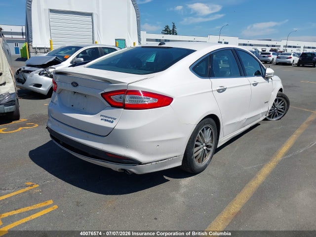 40076574 :رقم المزاد ، 3FA6P0RU7DR366710 vin ، 2013 Ford Fusion Titanium Hev مزاد بيع