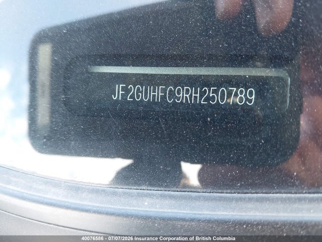 Продажа на аукционе авто 2024 Subaru Crosstrek Sport, vin: JF2GUHFC9RH250789, номер лота: 40076586