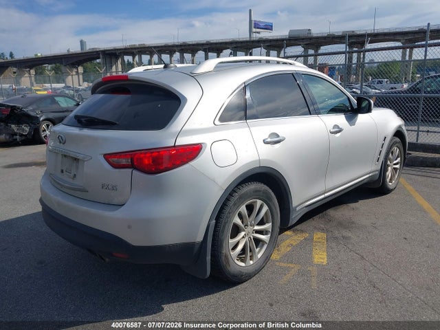 Aukcja sprzedaży 2009 Infiniti Fx35, vin: JNRAS18WX9M155173, numer aukcji: 40076587