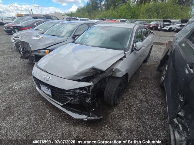 40076590 :رقم المزاد ، KMHLM4AJ0NU013200 vin ، 2022 Hyundai Elantra Hybrid Preferred مزاد بيع