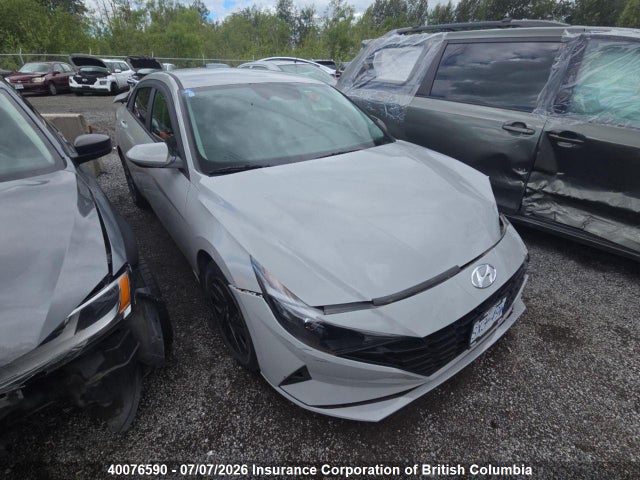 40076590 :رقم المزاد ، KMHLM4AJ0NU013200 vin ، 2022 Hyundai Elantra Hybrid Preferred مزاد بيع