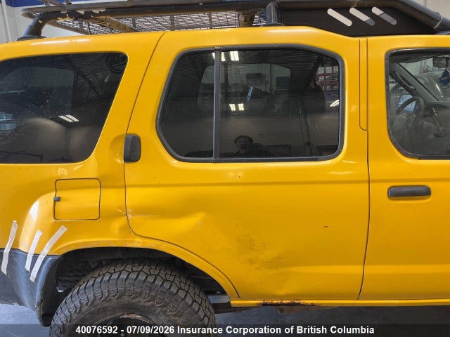 40076592 :رقم المزاد ، 5N1ED28Y91C525361 vin ، 2001 Nissan Xterra Se مزاد بيع