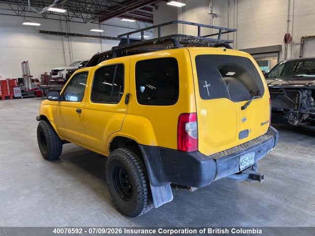 40076592 :رقم المزاد ، 5N1ED28Y91C525361 vin ، 2001 Nissan Xterra Se مزاد بيع