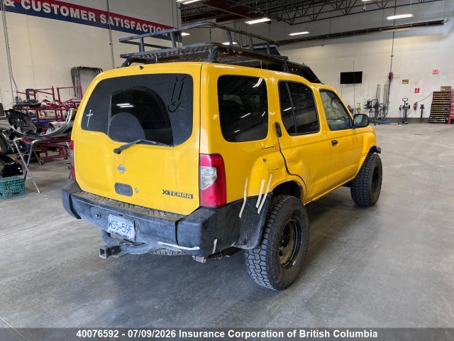 40076592 :رقم المزاد ، 5N1ED28Y91C525361 vin ، 2001 Nissan Xterra Se مزاد بيع