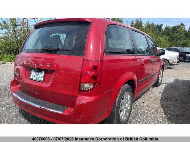 Dodge Grand Caravan Se 2016 2C4RDGBG8GR136228 Image 4