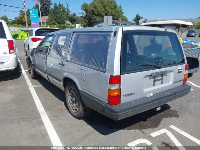 1993 Volvo 940 მანქანა იყიდება აუქციონზე, vin: YV1JW8705P3071009, აუქციონის ნომერი: 40074800