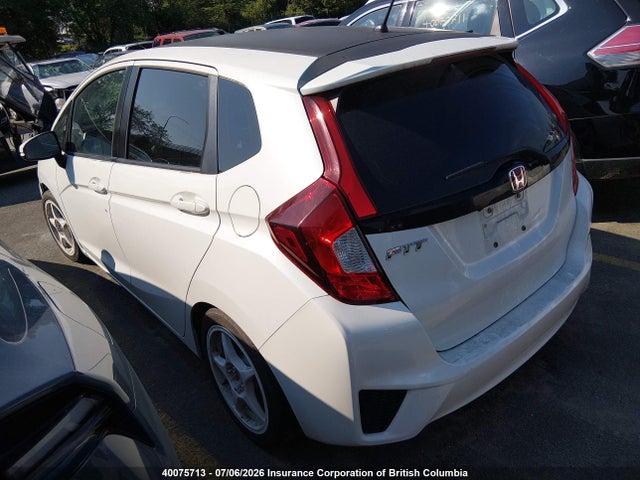 2015 Honda Fit Lx მანქანა იყიდება აუქციონზე, vin: 3HGGK5G53FM102505, აუქციონის ნომერი: 40075713