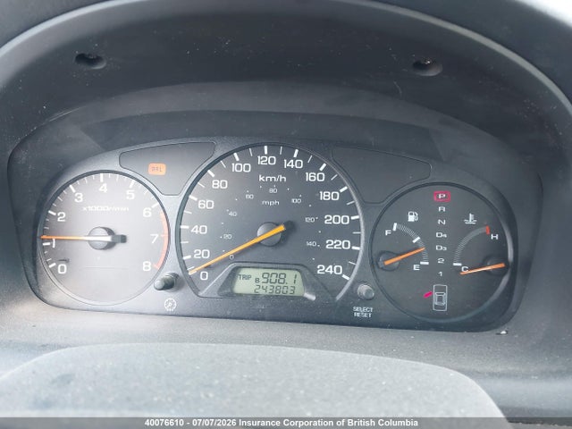 2000 Honda Accord Dx მანქანა იყიდება აუქციონზე, vin: 1HGCF8644YA815703, აუქციონის ნომერი: 40076610