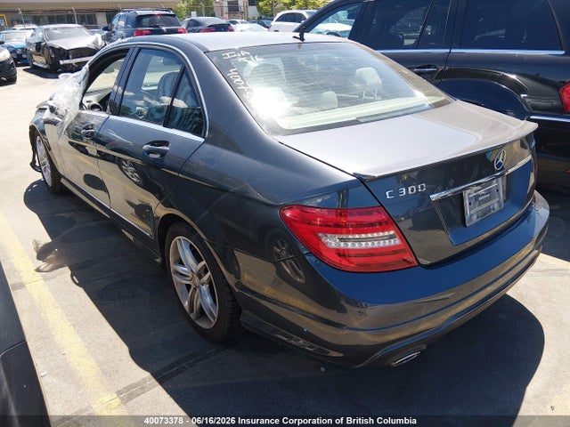 Aukcja sprzedaży 2013 Mercedes-benz C 300 4matic, vin: WDDGF8AB1DA796386, numer aukcji: 40073378