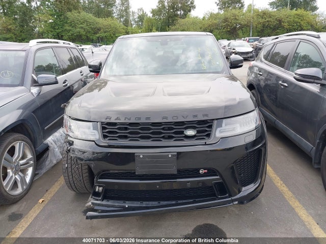 SALWZ2SE9JA812292 Land Rover Range Rover Sport Svr