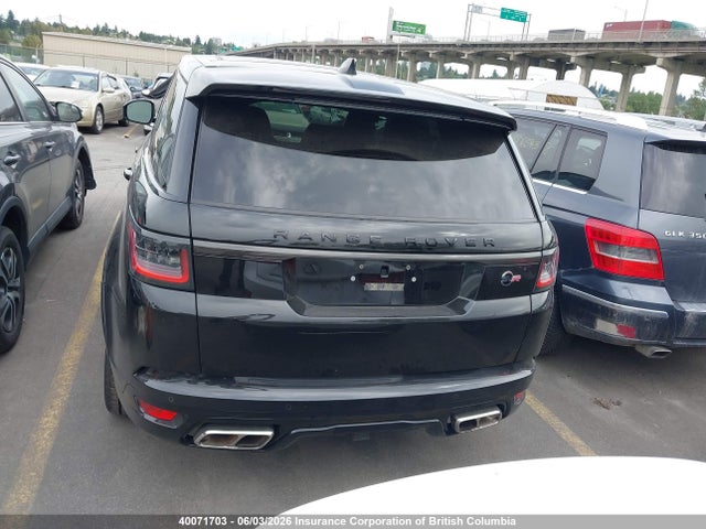 SALWZ2SE9JA812292 Land Rover Range Rover Sport Svr