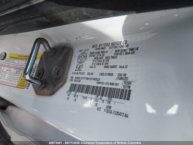 Ford Transit Connect Xlt 2017 NM0LS7F79H1316522 Image 9