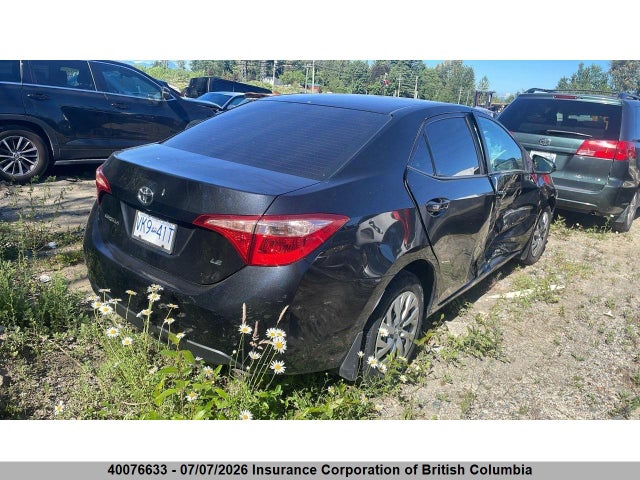 2018 Toyota Corolla L/le/xle/se/xse მანქანა იყიდება აუქციონზე, vin: 2T1BURHE4JC112812, აუქციონის ნომერი: 40076633
