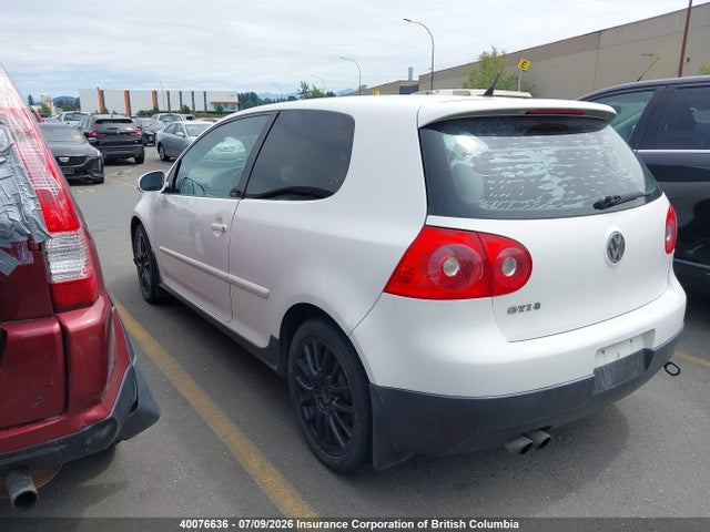 2008 Volkswagen Gti მანქანა იყიდება აუქციონზე, vin: WVWFV71K98W312511, აუქციონის ნომერი: 40076636