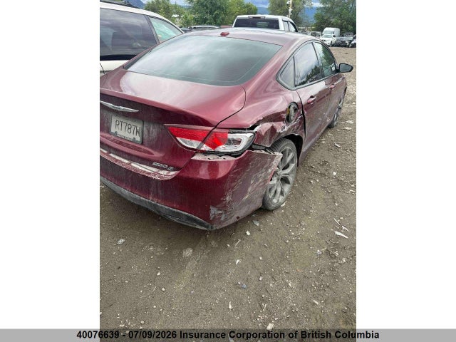 1C3CCCBG8GN119822 Chrysler 200