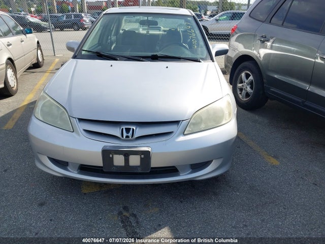 2004 Honda Civic მანქანა იყიდება აუქციონზე, vin: 2HGES16824H924073, აუქციონის ნომერი: 40076647
