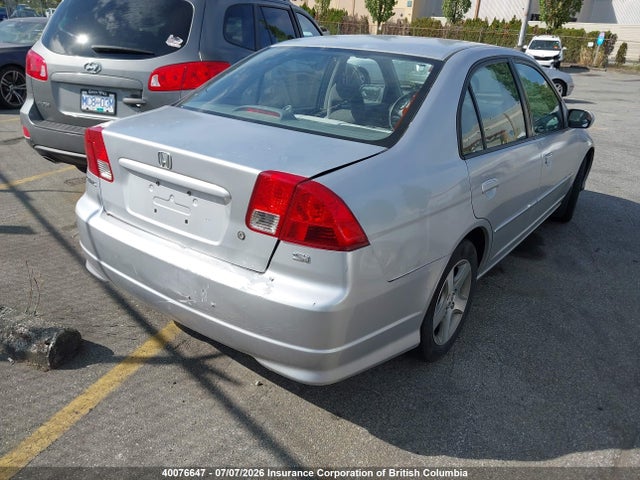 2004 Honda Civic მანქანა იყიდება აუქციონზე, vin: 2HGES16824H924073, აუქციონის ნომერი: 40076647