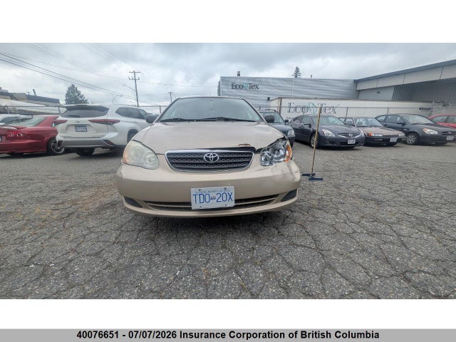 Продажа на аукционе авто 2005 Toyota Corolla Ce/le/sport, vin: 2T1BR32E95C857116, номер лота: 40076651