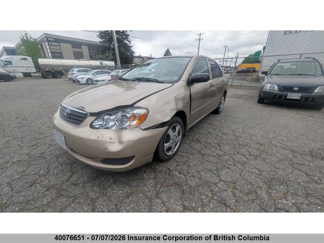 Продажа на аукционе авто 2005 Toyota Corolla Ce/le/sport, vin: 2T1BR32E95C857116, номер лота: 40076651