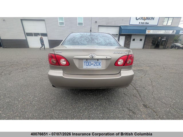 Продажа на аукционе авто 2005 Toyota Corolla Ce/le/sport, vin: 2T1BR32E95C857116, номер лота: 40076651