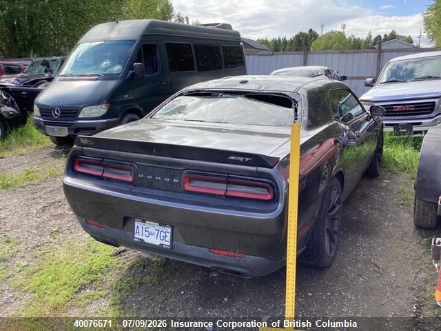 Dodge Challenger Srt Hellcat 2016 2C3CDZC98GH234557 Image 4