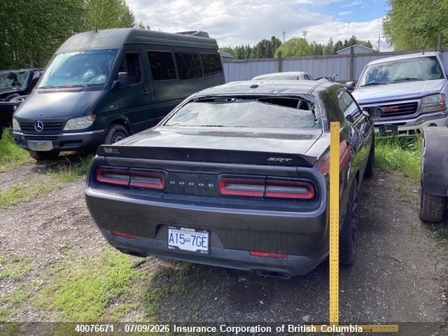 Dodge Challenger Srt Hellcat 2016 2C3CDZC98GH234557 Image 5