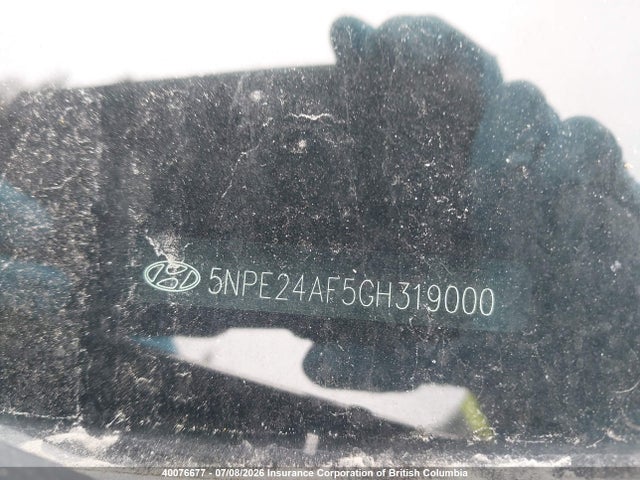 Aukcja sprzedaży 2016 Hyundai Sonata Se, vin: 5NPE24AF5GH319000, numer aukcji: 40076677