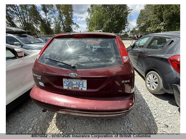40076682 :رقم المزاد ، 1FAFP37N16W145262 vin ، 2006 Ford Focus مزاد بيع