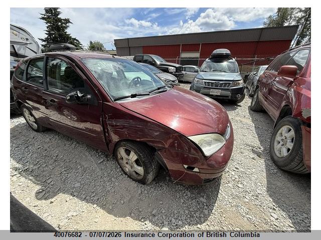 40076682 :رقم المزاد ، 1FAFP37N16W145262 vin ، 2006 Ford Focus مزاد بيع