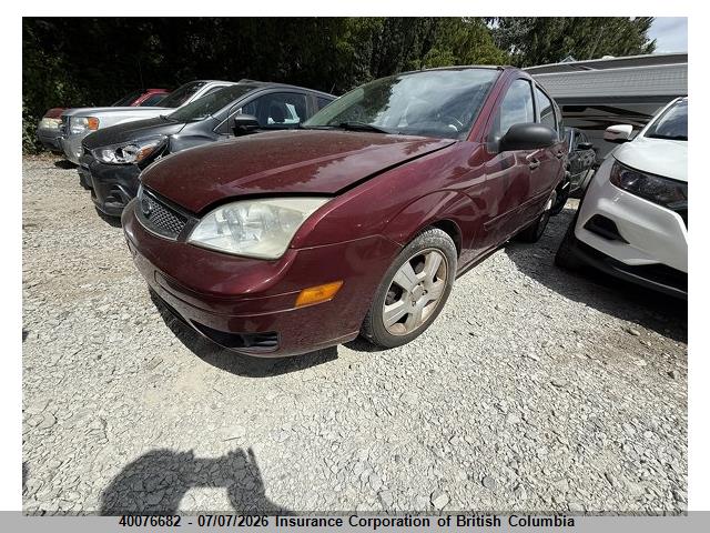 40076682 :رقم المزاد ، 1FAFP37N16W145262 vin ، 2006 Ford Focus مزاد بيع
