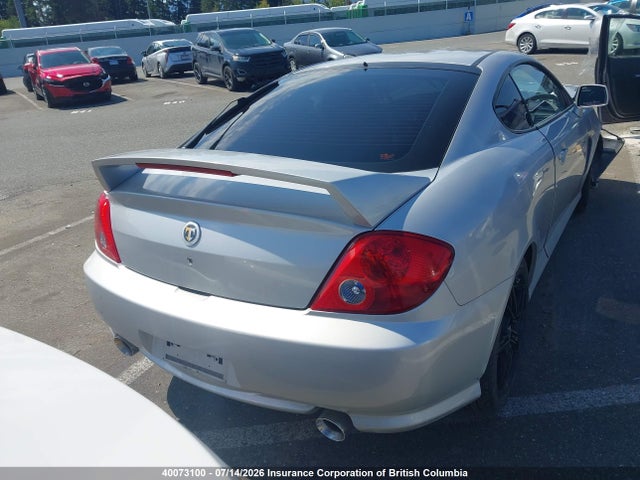 40073100 :رقم المزاد ، KMHHN65F44U130667 vin ، 2004 Hyundai Tiburon Gt مزاد بيع