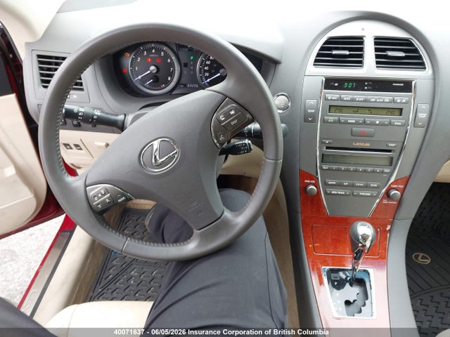 Продажа на аукционе авто 2010 Lexus Es 350 350, vin: JTHBK1EG4A2372847, номер лота: 40071637