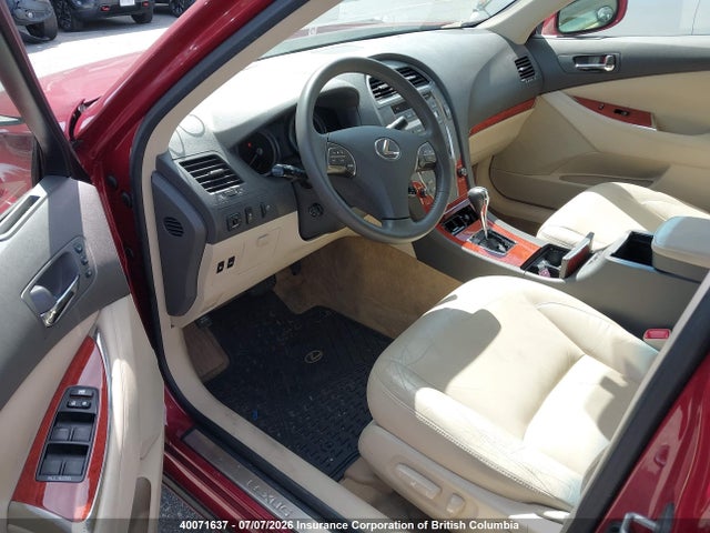 Продажа на аукционе авто 2010 Lexus Es 350 350, vin: JTHBK1EG4A2372847, номер лота: 40071637