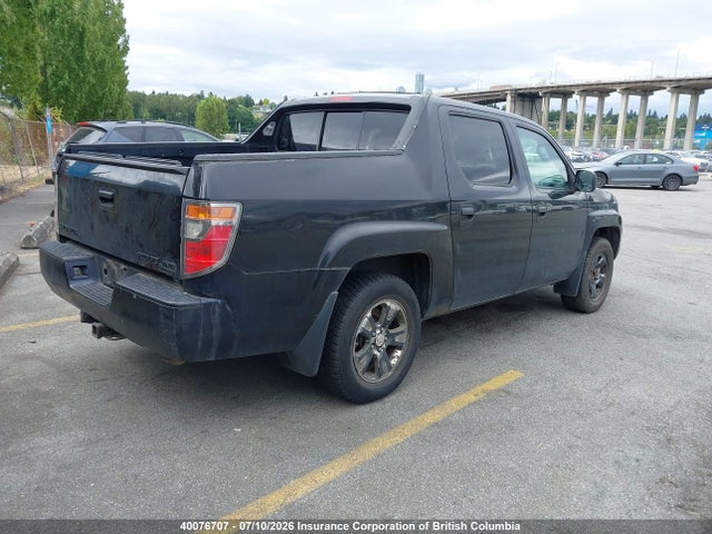 2007 Honda Ridgeline Rts მანქანა იყიდება აუქციონზე, vin: 2HJYK164X7H002823, აუქციონის ნომერი: 40076707
