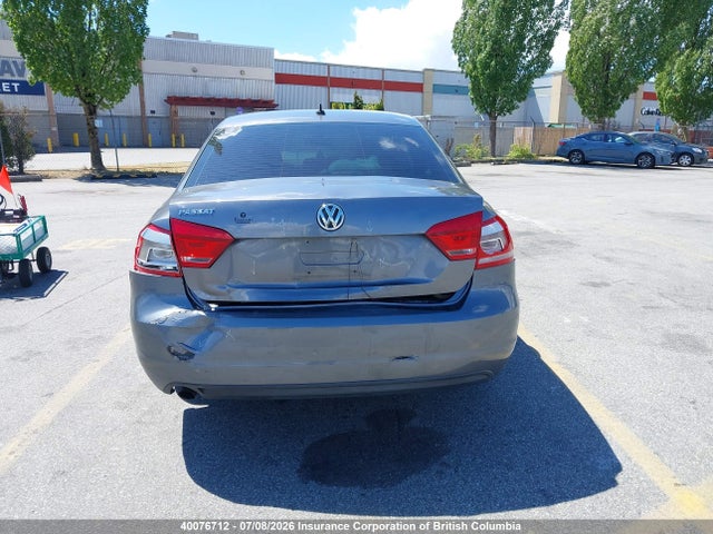 40076712 :رقم المزاد ، 1VWAH7A39DC037726 vin ، 2013 Volkswagen Passat 2.5l Trendline مزاد بيع