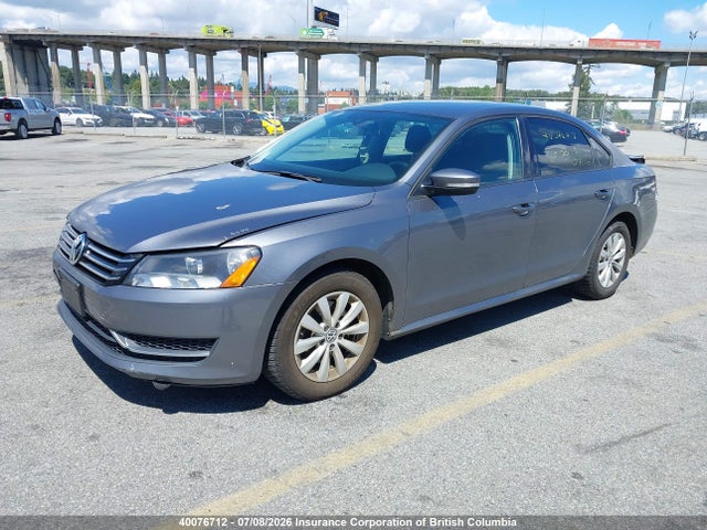 40076712 :رقم المزاد ، 1VWAH7A39DC037726 vin ، 2013 Volkswagen Passat 2.5l Trendline مزاد بيع