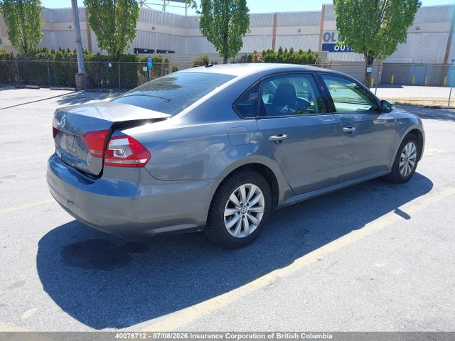 40076712 :رقم المزاد ، 1VWAH7A39DC037726 vin ، 2013 Volkswagen Passat 2.5l Trendline مزاد بيع