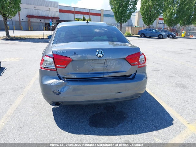 40076712 :رقم المزاد ، 1VWAH7A39DC037726 vin ، 2013 Volkswagen Passat 2.5l Trendline مزاد بيع