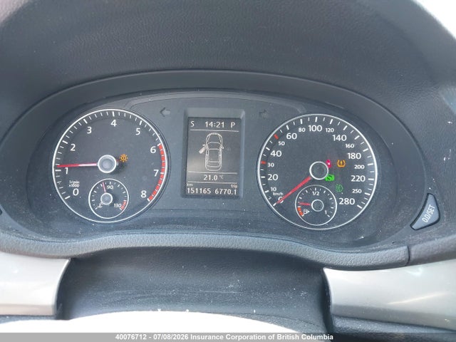 40076712 :رقم المزاد ، 1VWAH7A39DC037726 vin ، 2013 Volkswagen Passat 2.5l Trendline مزاد بيع