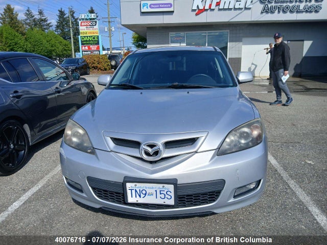 40076716 :رقم المزاد ، JM1BK343081114529 vin ، 2008 Mazda 3 Hatchback مزاد بيع