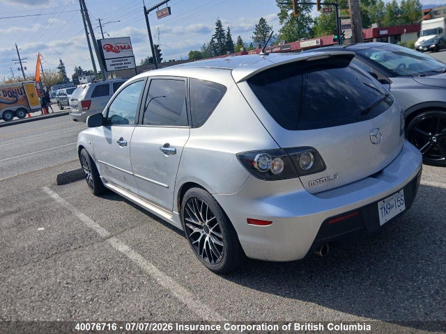 40076716 :رقم المزاد ، JM1BK343081114529 vin ، 2008 Mazda 3 Hatchback مزاد بيع